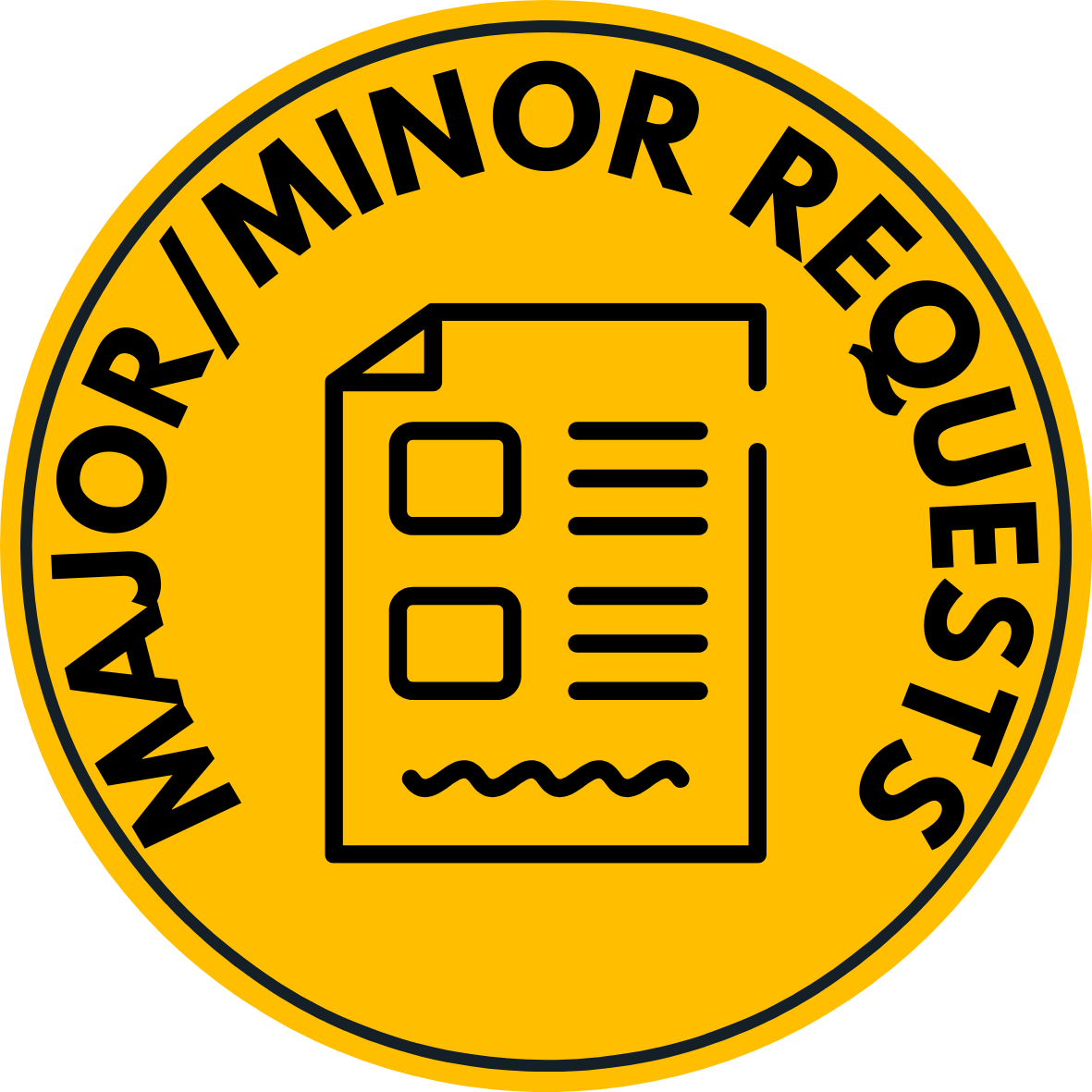 Major/Minor Requests