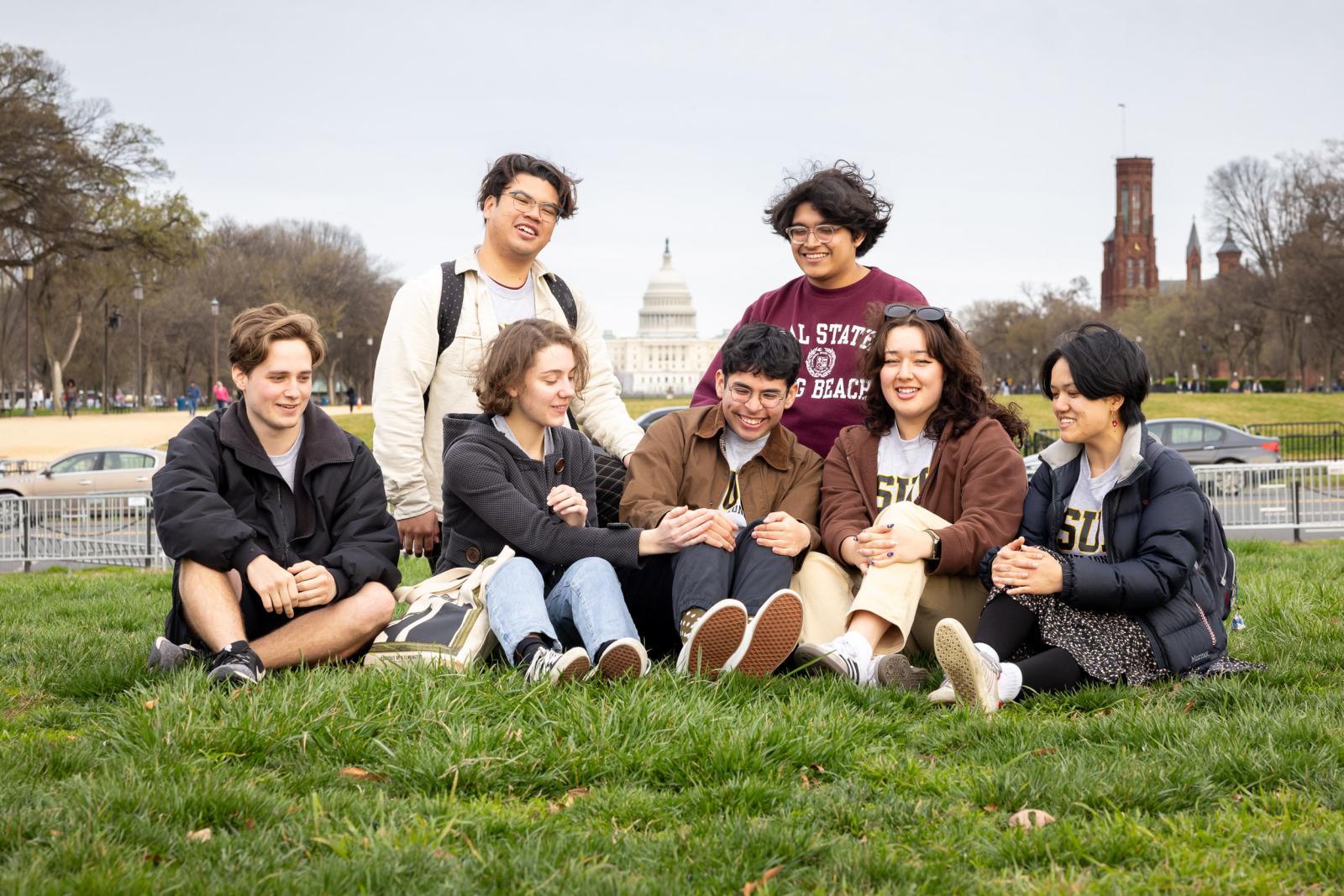  Wind Symphony students in Washington, D.C.